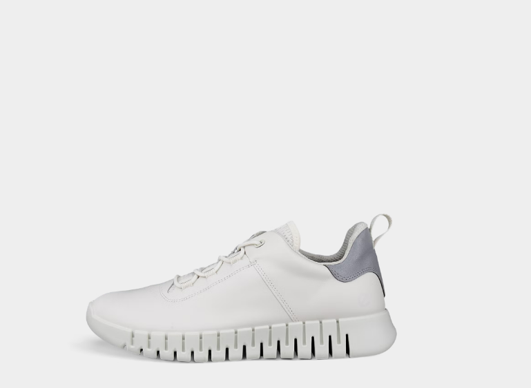 کتانی راحتی مردانه اکو دانمارک مدل ECCO Gruuv – راحتی و استحکام با طراحی مدرن رنگ سفید